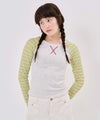 Tシャツ/ボーダー/マルチボーダー ラグラン サーマルロンT TINA：JOJUN