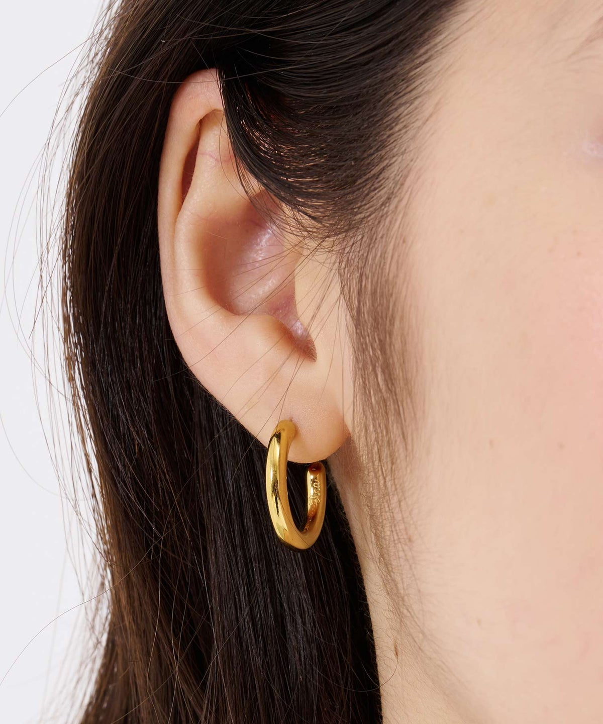 ピアス/アクセサリー/プランプフープ ステンレス ピアス TINA：JOJUN