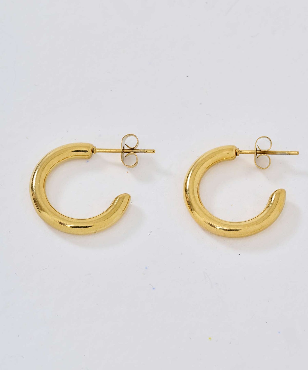 ピアス/アクセサリー/プランプフープ ステンレス ピアス TINA：JOJUN