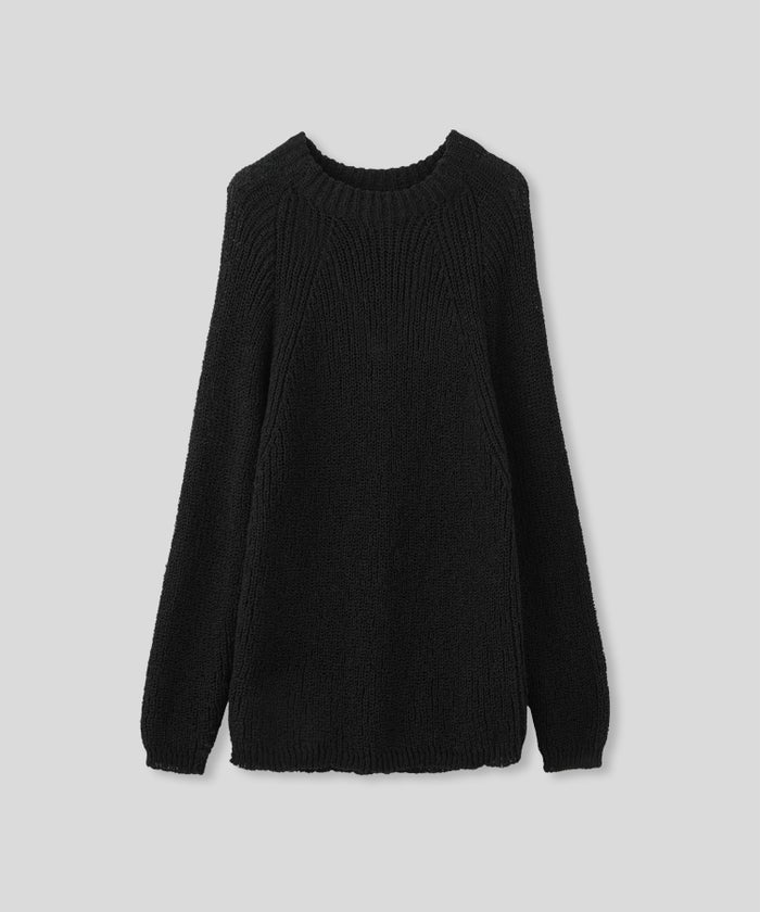 ニットトップス 軽量ニット 春ニット 秋ニット 着回し モード キノザケイ リリヤーン ニット KINO THE KEI