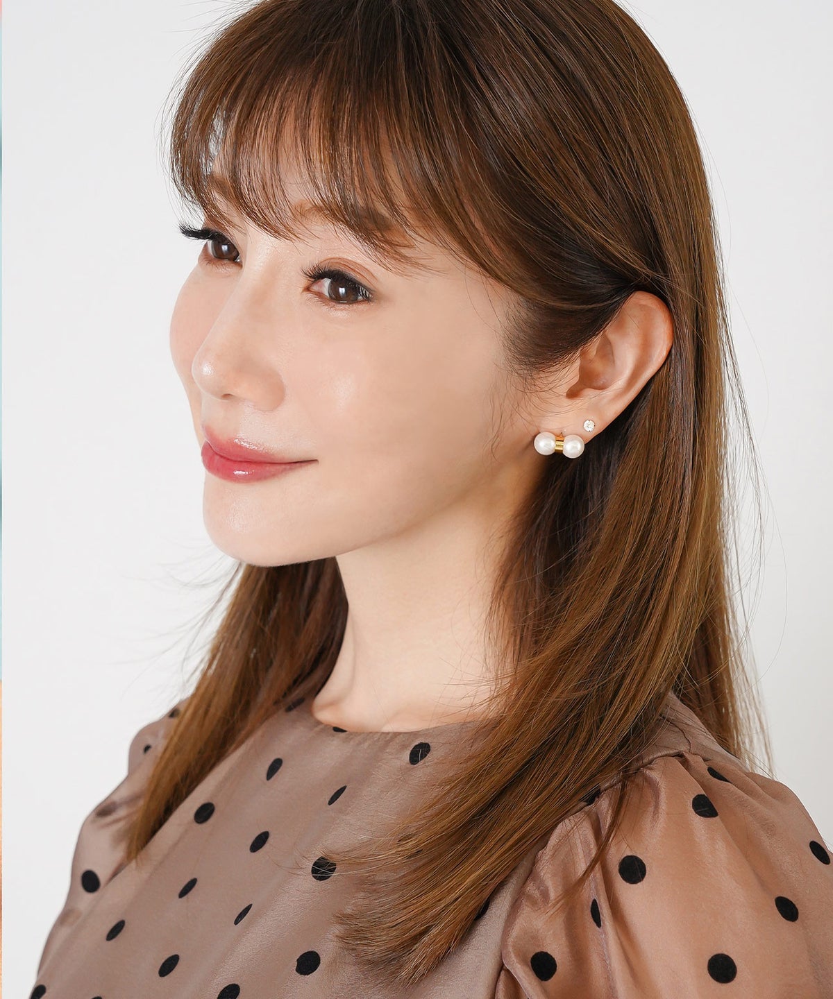 グレース リボン ピアス Grace Ribbon Pierce