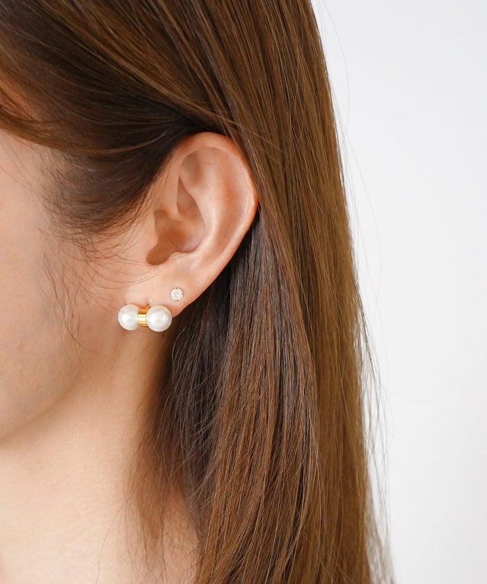 グレース リボン ピアス Grace Ribbon Pierce
