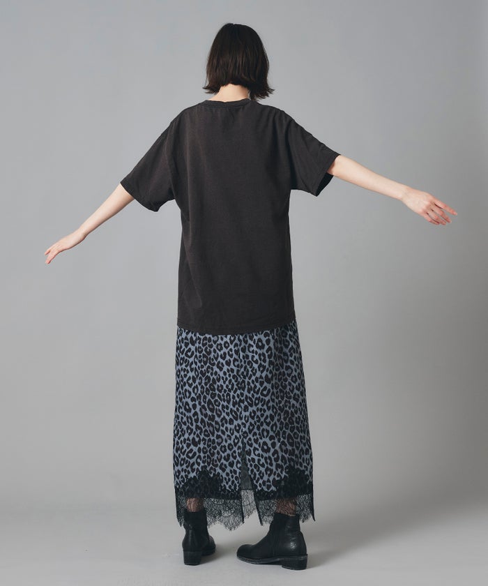 ホワイト グレー クリーム ブラック Tシャツ 半袖 プリント ウォッシャブル M L GOODDAYロゴＴシャツ AT THE TRNK ＠