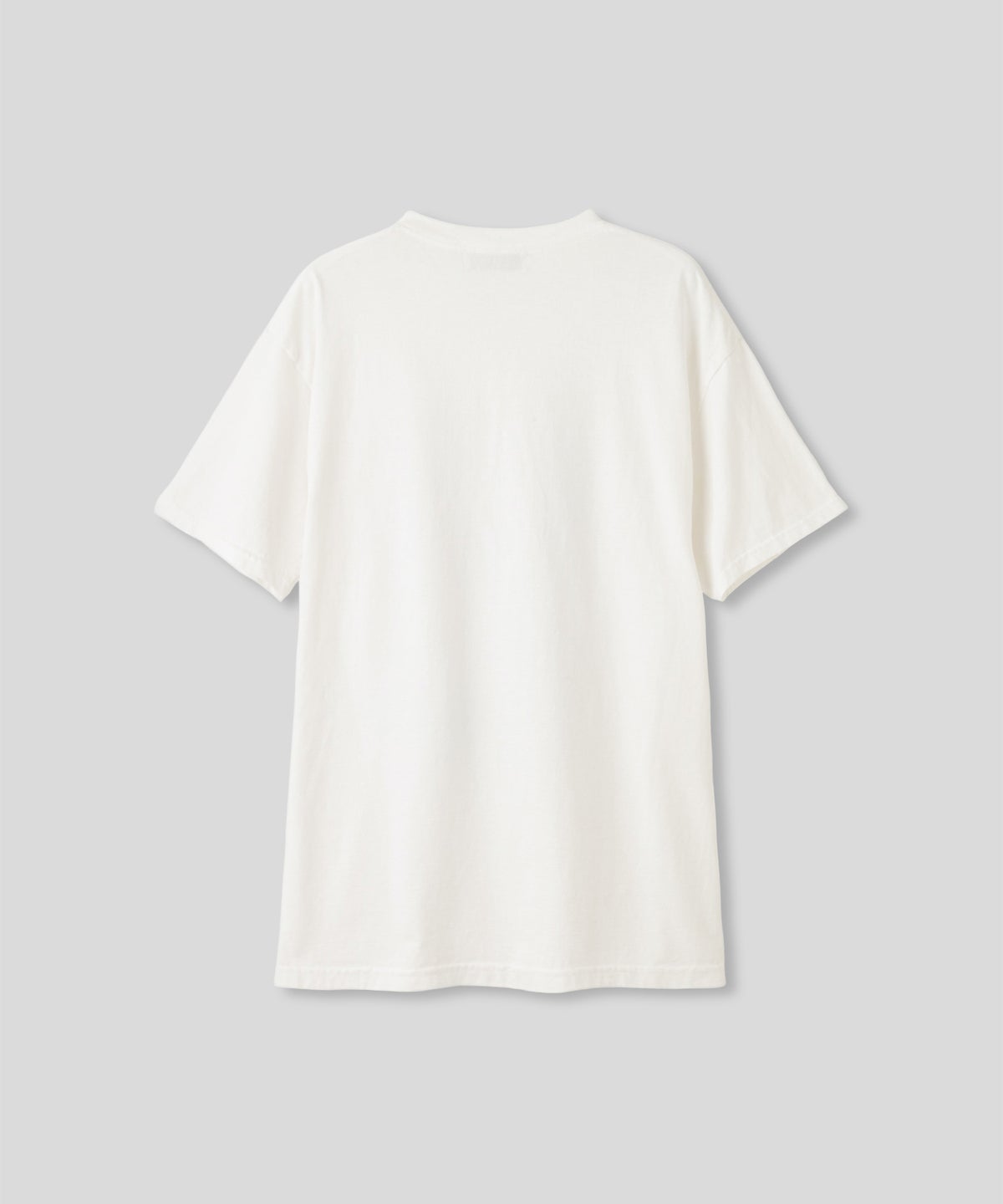 ホワイト グレー クリーム ブラック Tシャツ 半袖 プリント ウォッシャブル M L GOODDAYロゴＴシャツ AT THE TRNK ＠