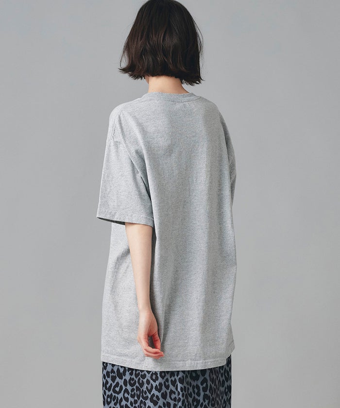 アイボリー グレー ブラック Tシャツ プリント 半袖 ウォッシャブル M L レコードプリントＴシャツ AT THE TRNK ＠