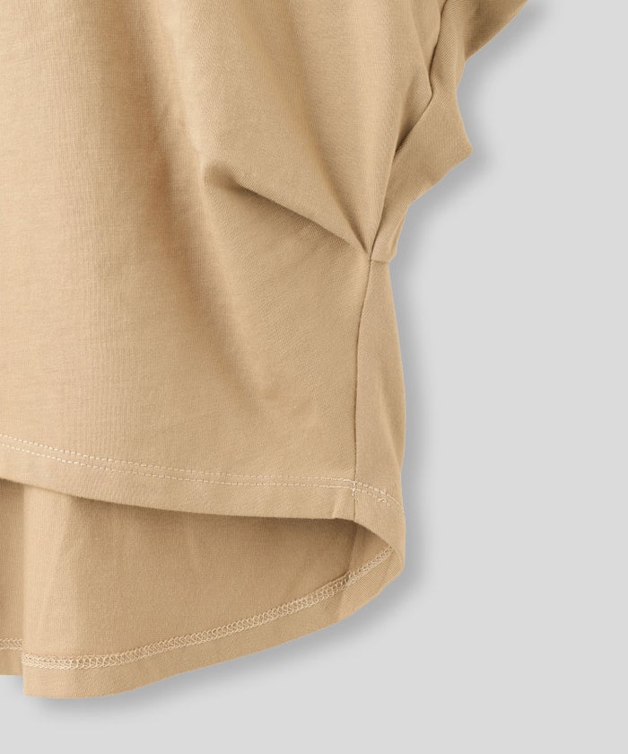 ホワイト チャコール ベージュ Tシャツ フォトプリント ビッグシルエット ウォッシャブル フリーサイズ ビックシルエットフォトＴ AT THE TRNK