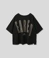 ホワイト チャコール ブラック Tシャツ フロッキーロゴ 半袖 ウォッシャブル フリーサイズ 2wayビックフロッキーロゴ Tシャツ AT THE TRNK