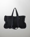 ラッフル ヌビ バッグ Large アイボリー チャコール ネイビー フリーサイズ ラッフルヌビバッグLarge HUIT