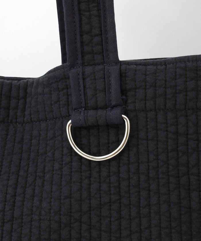ラッフル ヌビ バッグ Large アイボリー チャコール ネイビー フリーサイズ ラッフルヌビバッグLarge HUIT
