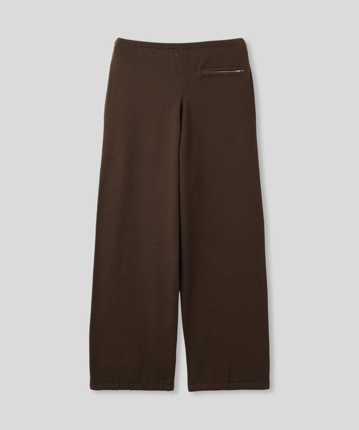 ニットパンツ バレルパンツ ドローストリング 旅行 リラックス ワイドパンツ キノザケイ