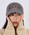 ニットキャップ/イニシャル/イニシャルパッチニットキャップTINA：JOJUN