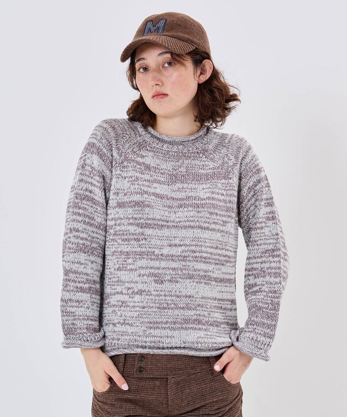 ニットキャップ/イニシャル/イニシャルパッチニットキャップTINA：JOJUN