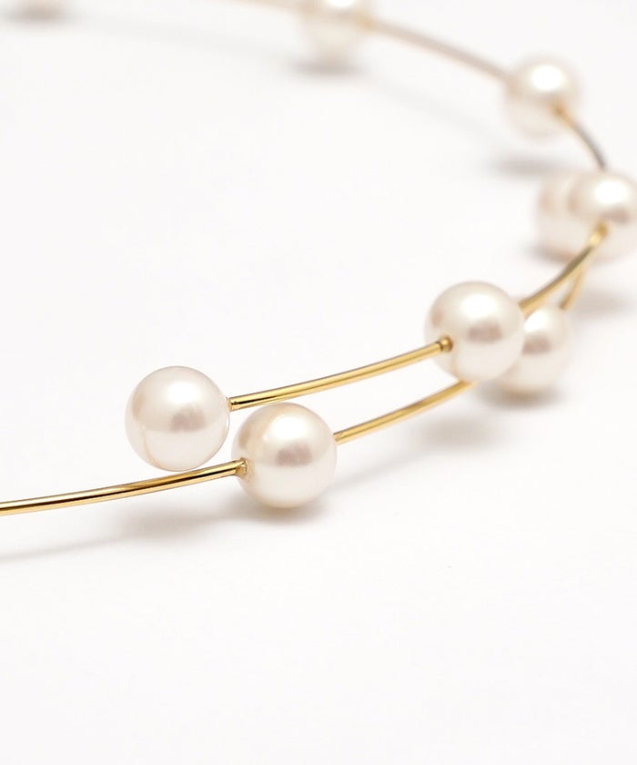 フローティング パール チョーカー Floating Pearl Choker 