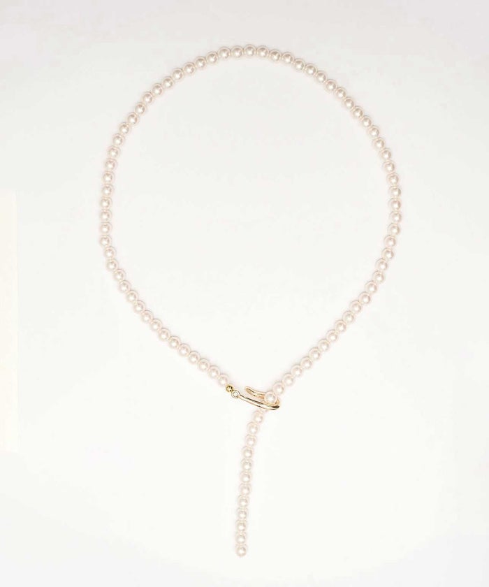 パール ラリエット 2way ネックレス Pearl Lariat 2way Necklace