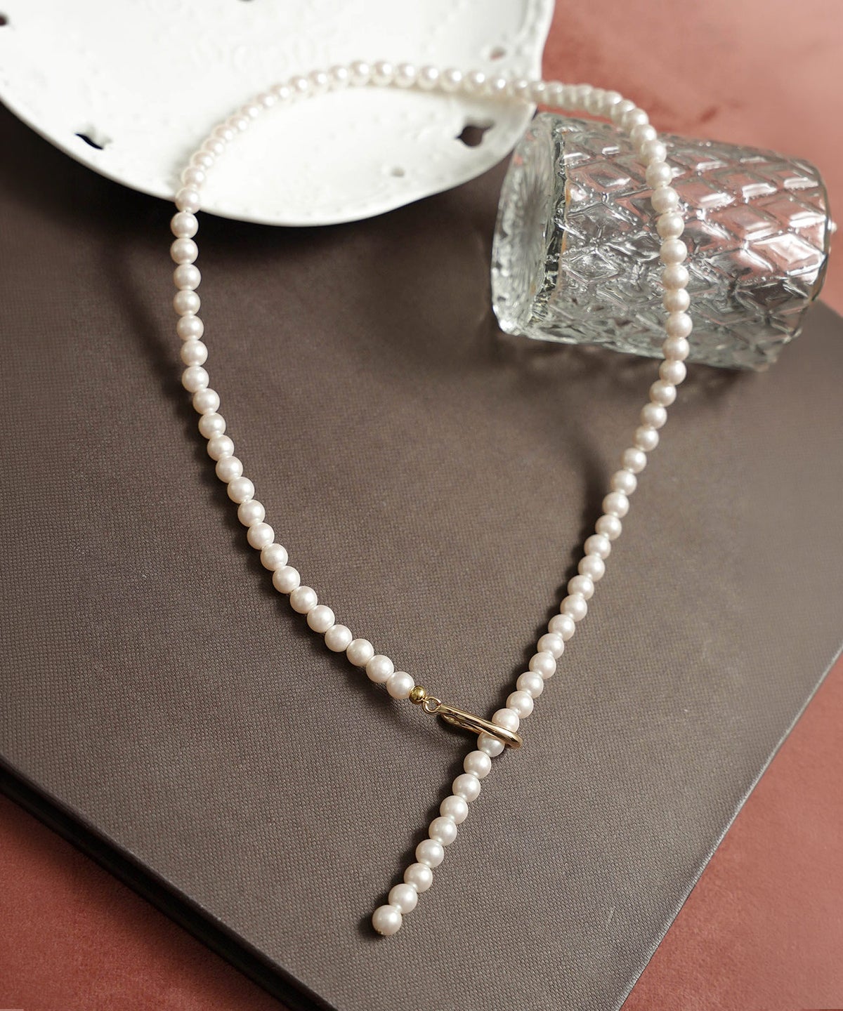 パール ラリエット 2way ネックレス Pearl Lariat 2way Necklace